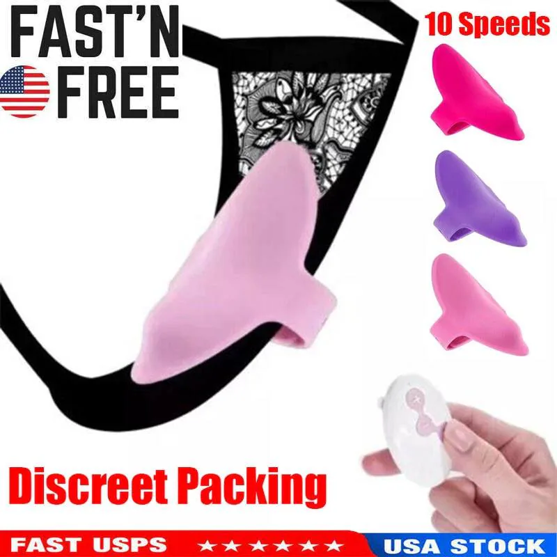 Wearable Silicone Remote Control Panty Vibrator
