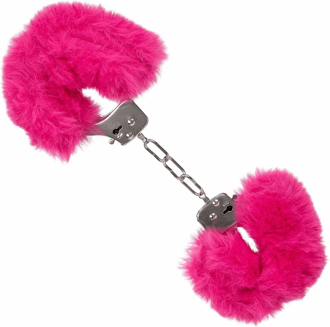 BDSM Plush Leopard Handcuffs Set – Adjustable Furry Wrist & Ankle Restraints