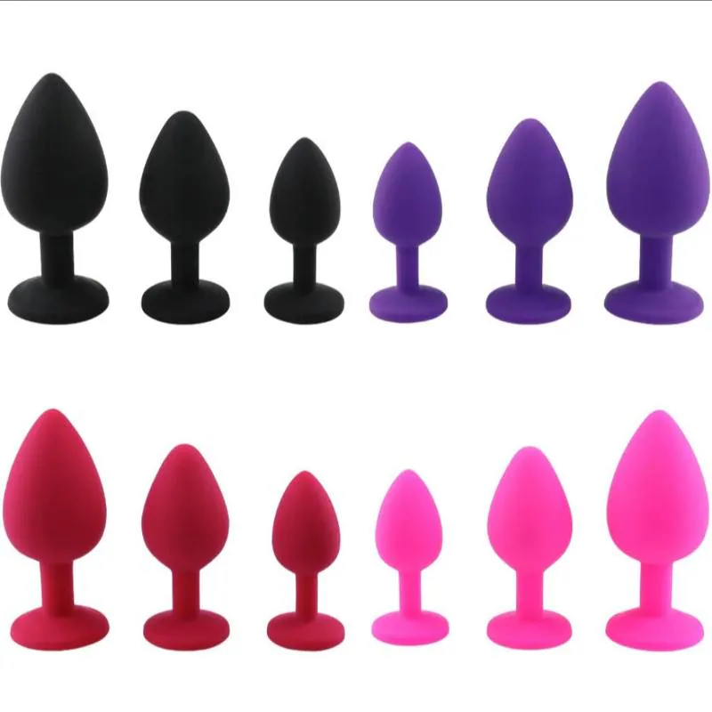 3-Piece Anal Plug Set – S, M & L | Anal Plugs in Lebanon